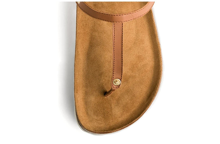 HEY MARLY Sandale Basis CASUAL CORK COGNAC