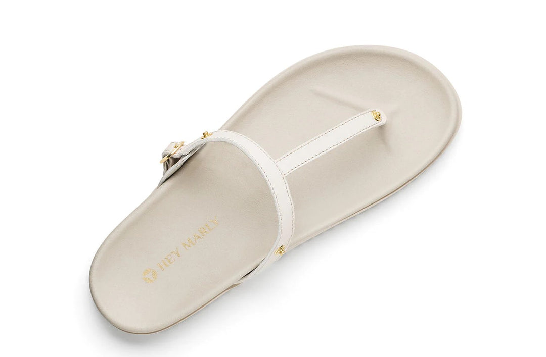 HEY MARLY Sandale CASUAL CLEAN CREMA