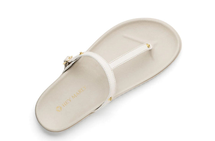 HEY MARLY Sandale CASUAL CLEAN CREMA