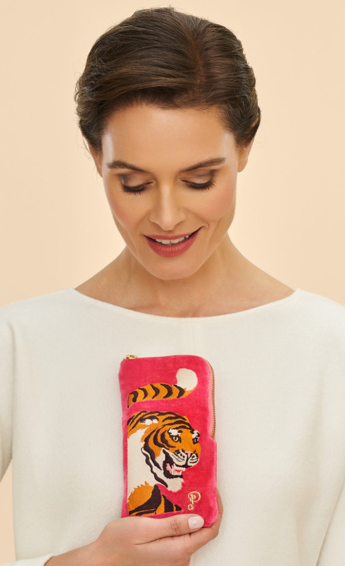 POWDER Brillentasche Tiger