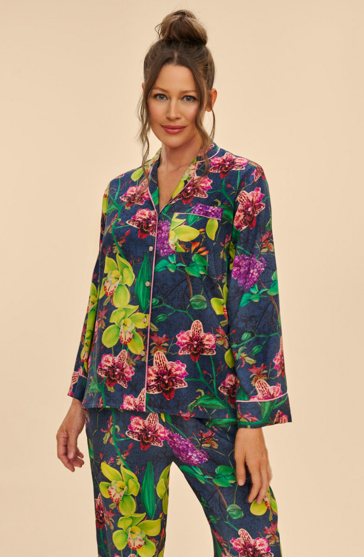 POWDER Pyjama exotischer Blumentraum