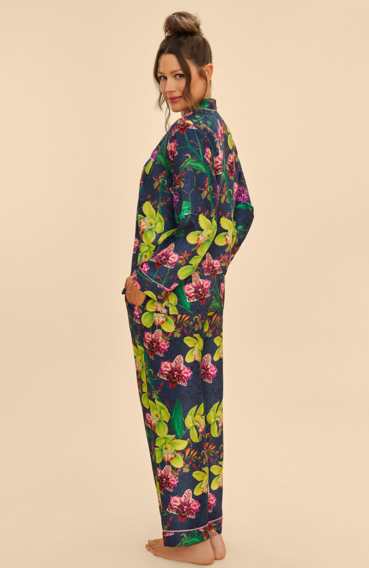 POWDER Pyjama exotischer Blumentraum