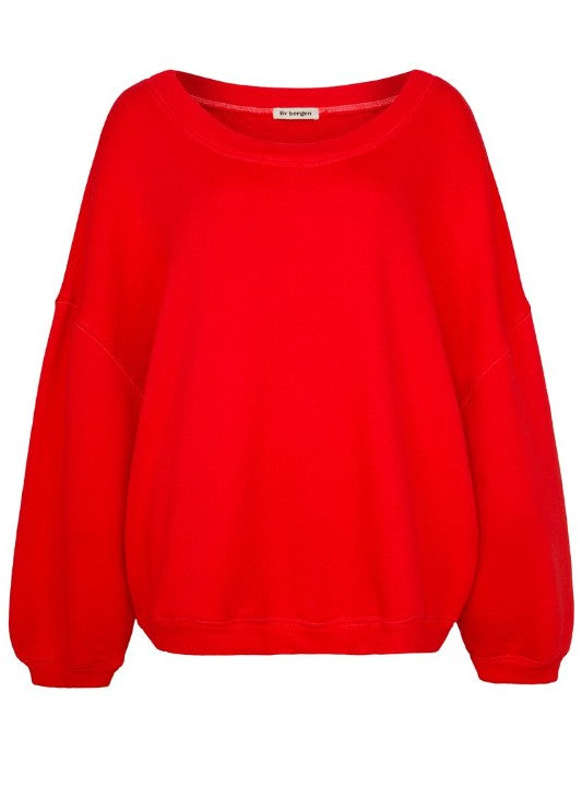 LIV BERGEN Sweatshirt Sky Dreamin Farbe Rot