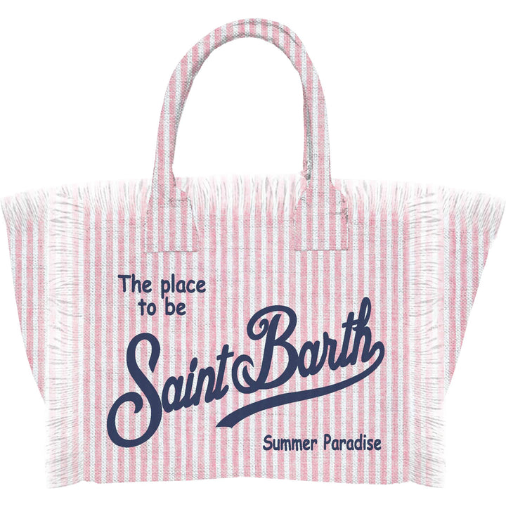MC2 SAINT BARTH Tasche Vanity, Farbe Rosa Streifen