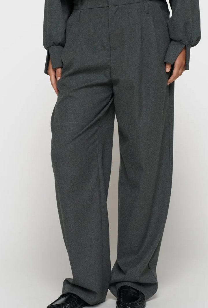 10DAYS Hose tapered, Farbe Grau-meliert