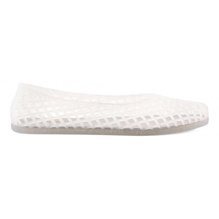 COLOURS OF CALIFORNIA Jelly Ballerina Silber mit Glitzer