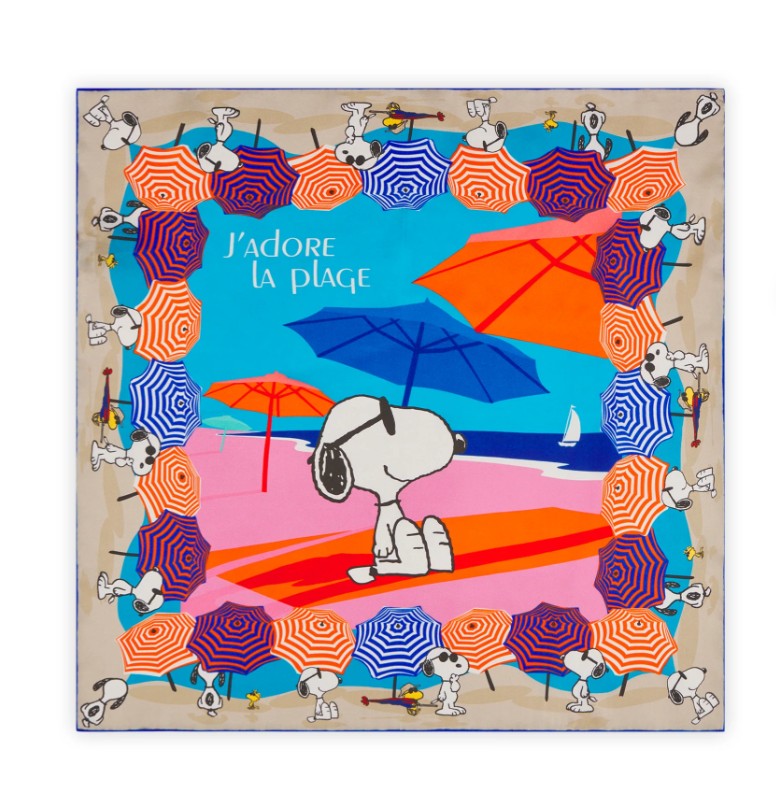 CODELLO Tuch Bandana Peanuts™ Snoopy aus Seide