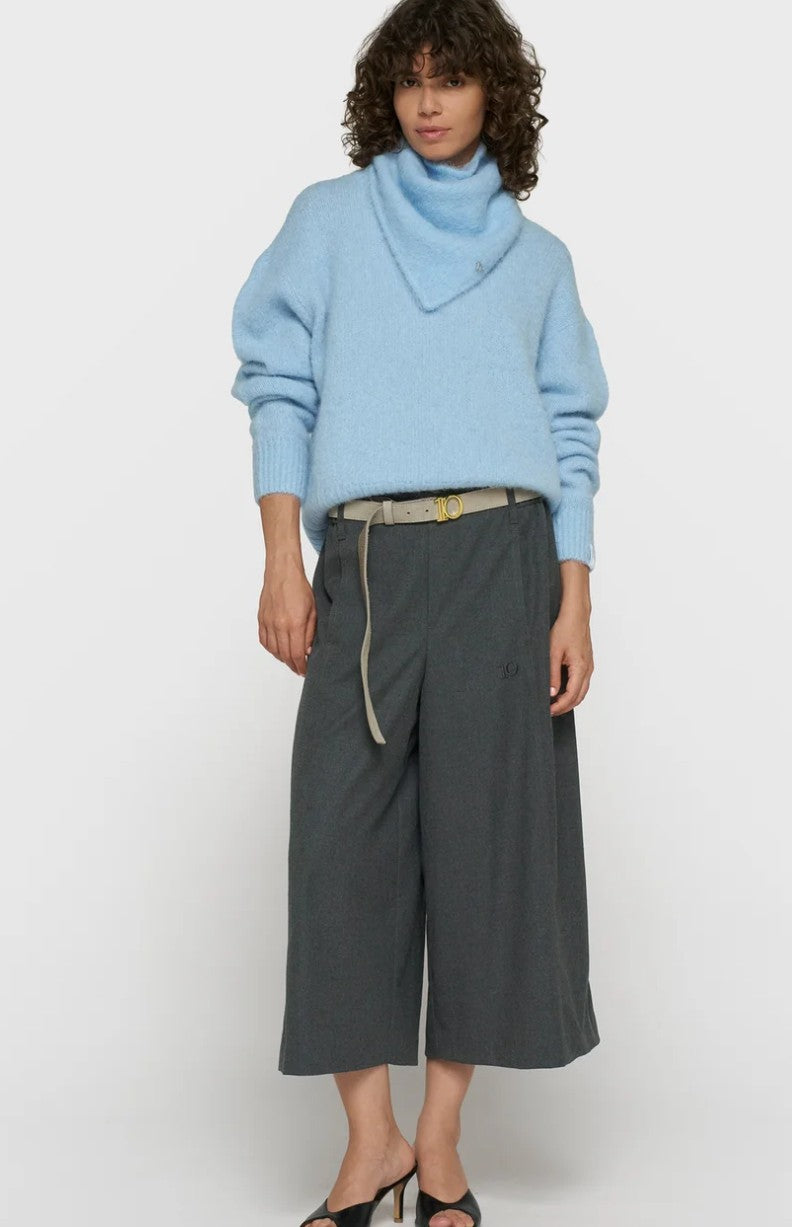 10DAYS Pullover flauschig, Farbe Hellblau