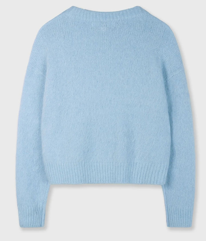10DAYS Pullover flauschig, Farbe Hellblau