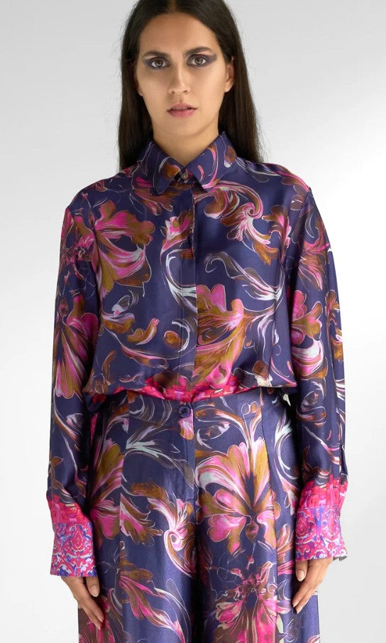 MISS GOODLIFE by FRAUKE LUDOWIG Bluse Happy Blue