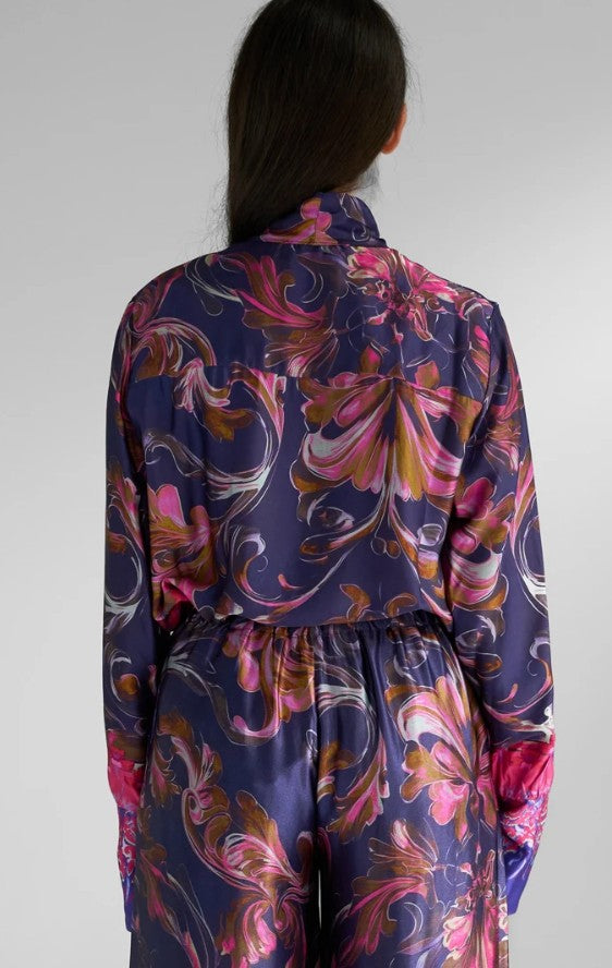 MISS GOODLIFE by FRAUKE LUDOWIG Hose Palazzo Happy Blue