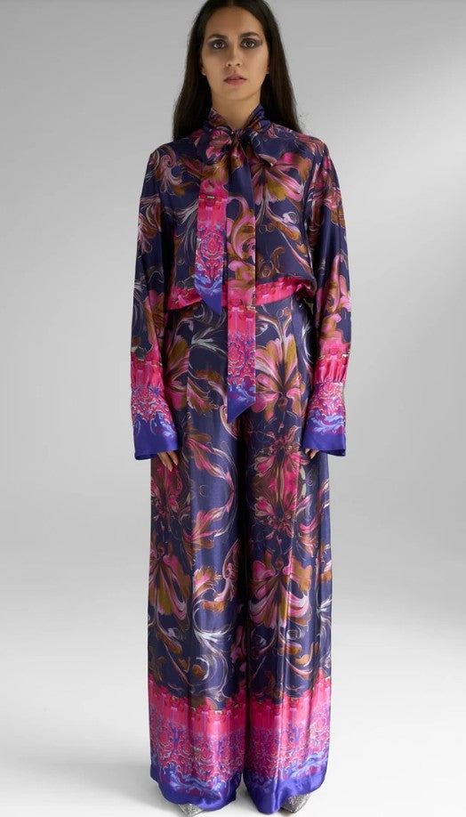MISS GOODLIFE by FRAUKE LUDOWIG Hose Palazzo Happy Blue