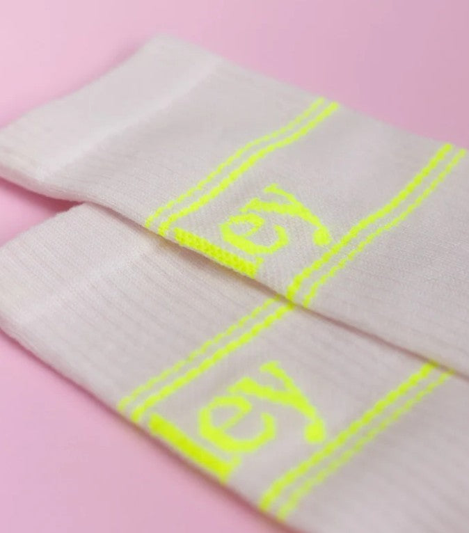 OOLEY Socken Pastel Neon Blush