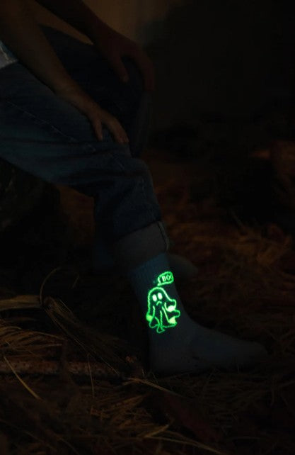 MDMD Socken Boo Gespenst / Leuchtsocken