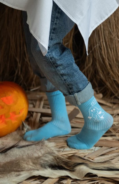 MDMD Socken Boo Gespenst / Leuchtsocken