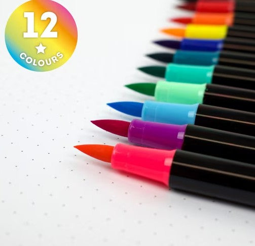LEGAMI Brush Markers Stifte Bright Colours