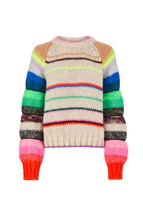 DAWN X DARE Pullover FAWN Rainbow Bunt