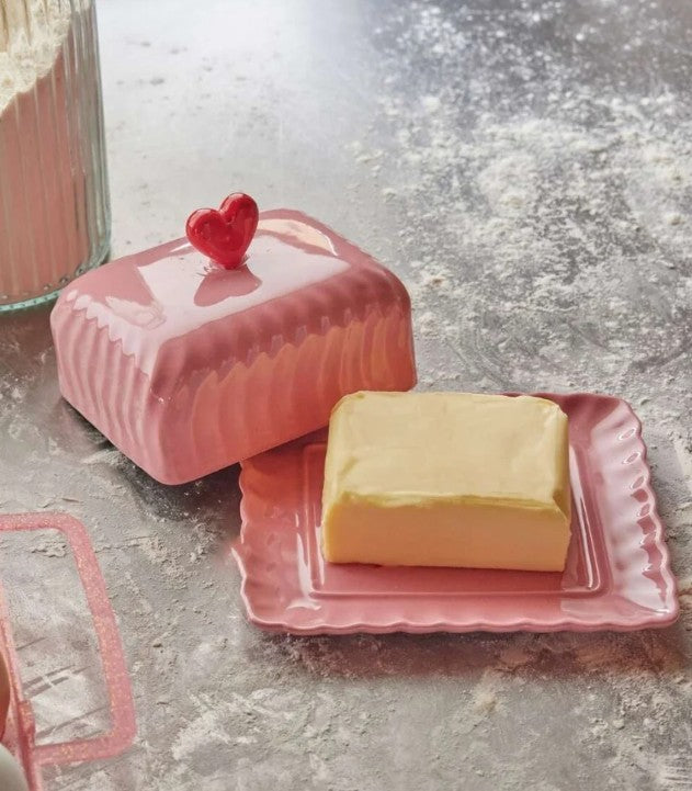 RICE Butterdose Herz