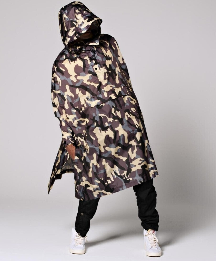 RAIN KISS Poncho Camouflage classic