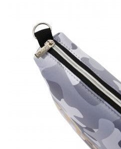 MOO ILO Tasche Clutch Neopren Camouflage Grau