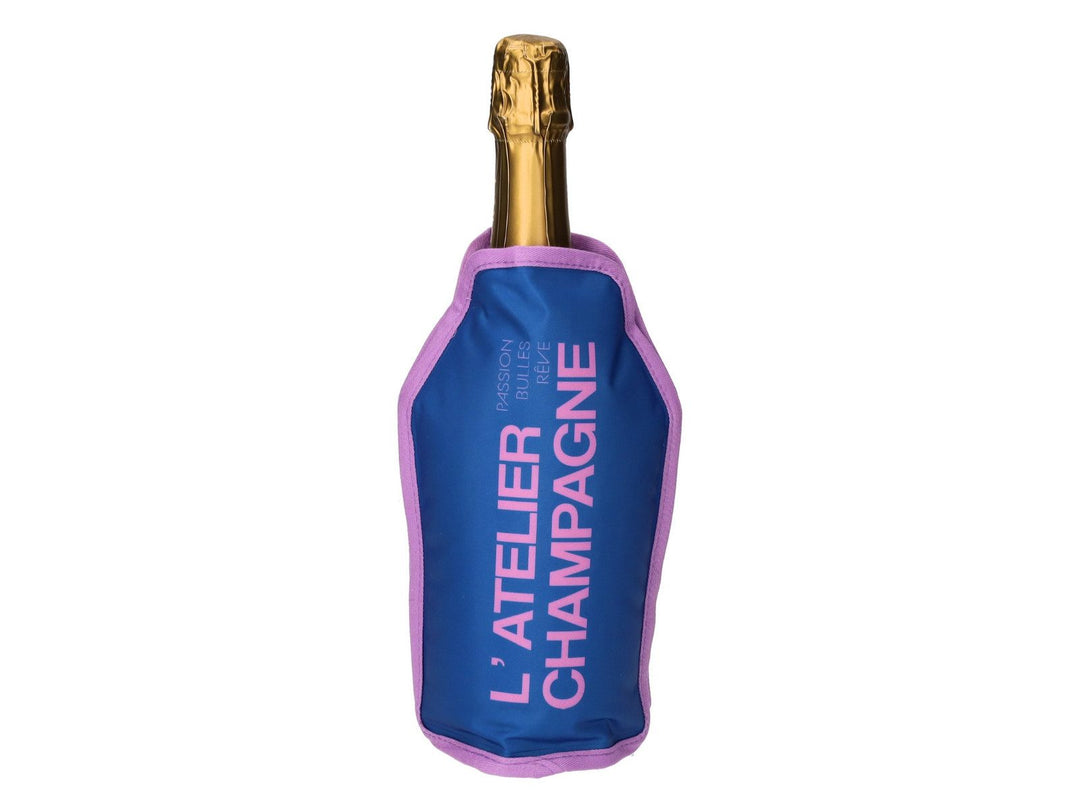 GIFTCOMPANY Kühlmanschette L’ATELIER CHAMPAGNE, Farbe Blau