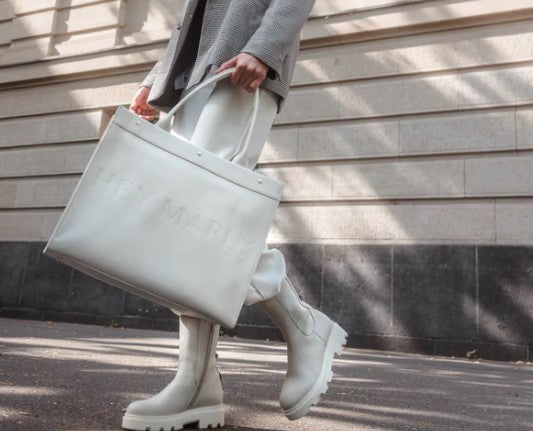 HEY MARLY Tasche Classy Signature Bag Farbe CREMA