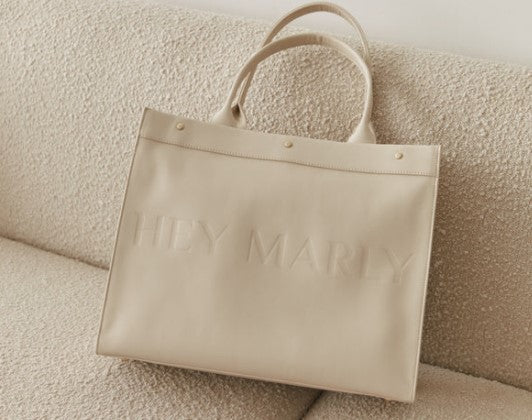HEY MARLY Tasche Classy Signature Bag Farbe CREMA