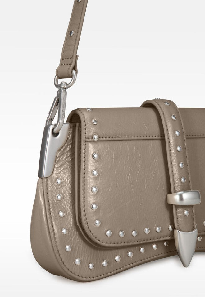 LES VISIONNAIRES Tasche LUNA Westernstyle Festival, Farbe Grau
