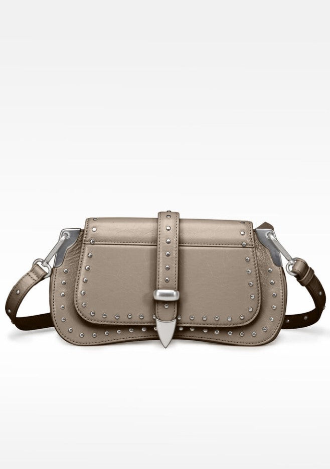 LES VISIONNAIRES Tasche LUNA Westernstyle Festival, Farbe Grau