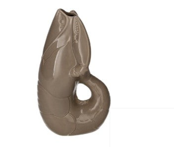 GIFTCOMPANY, Karaffe Hummer Vase, Madame Crevette S, Farbe Sandstone