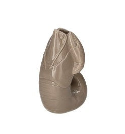 GIFTCOMPANY, Karaffe Hummer Vase, Madame Crevette, XS, Farbe Sandstone