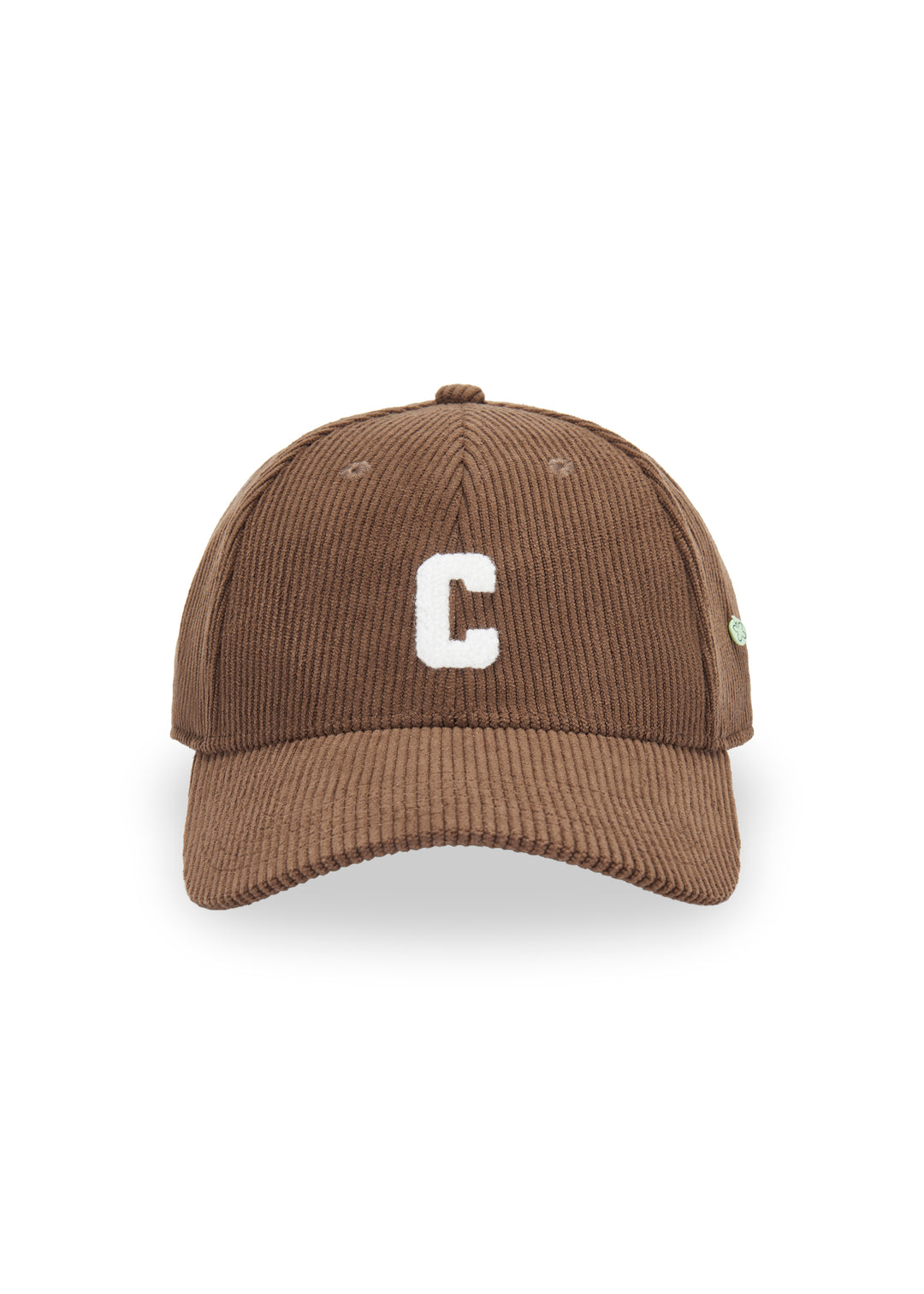 CODELLO Cap C College Look aus Cordstoff Farbe Braun