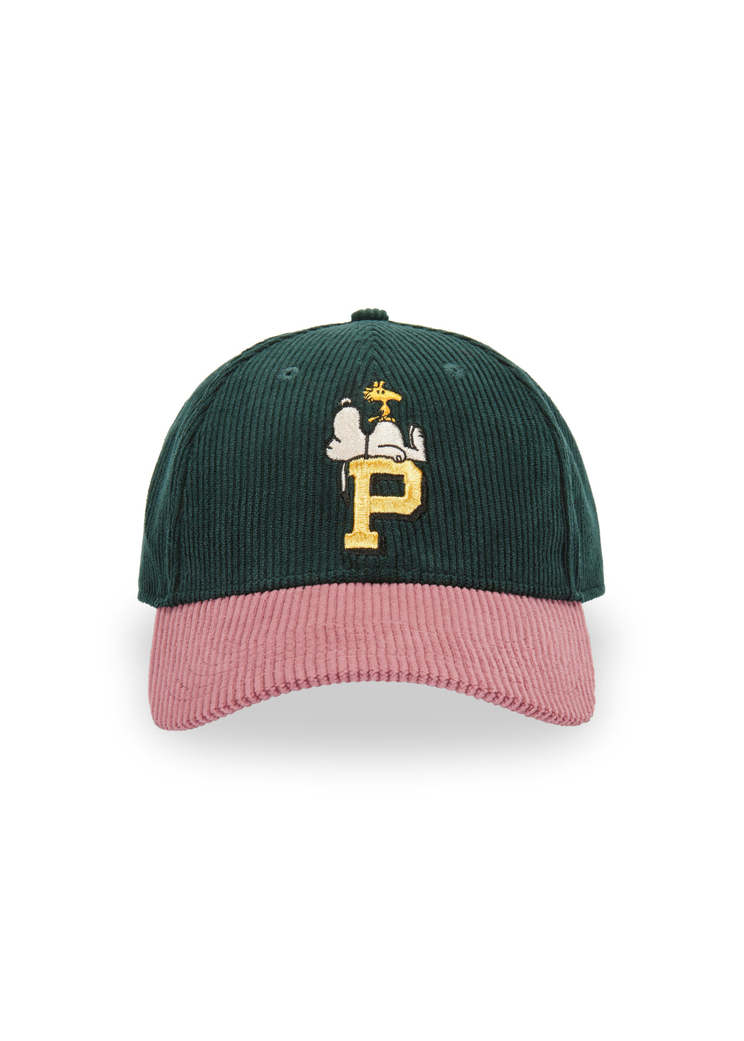 CODELLO Cap Peanuts™ Snoopy & Woodstock, aus Cordstoff Petrol