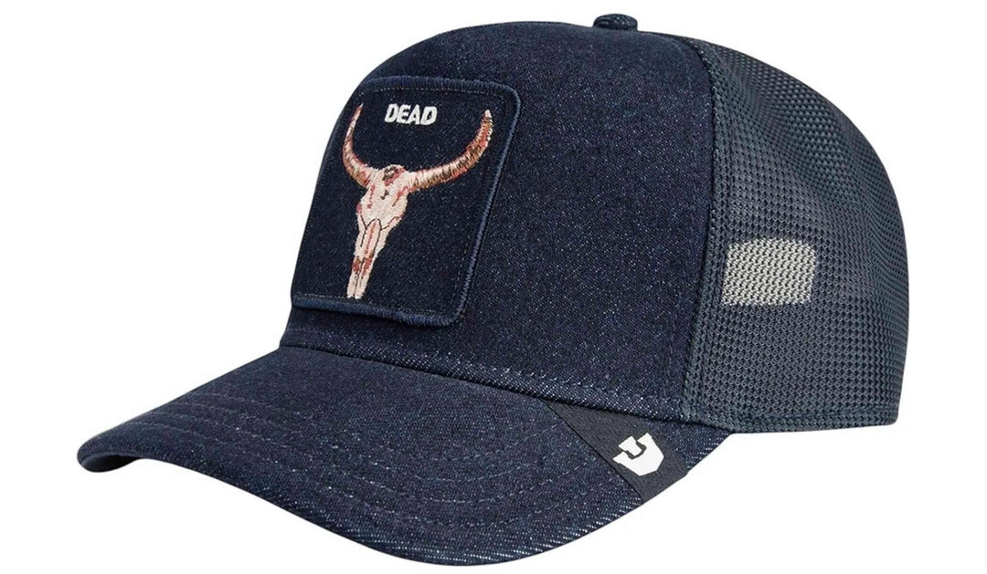 GOORIN BROS Trucker Baseball Cap DEAD Denim