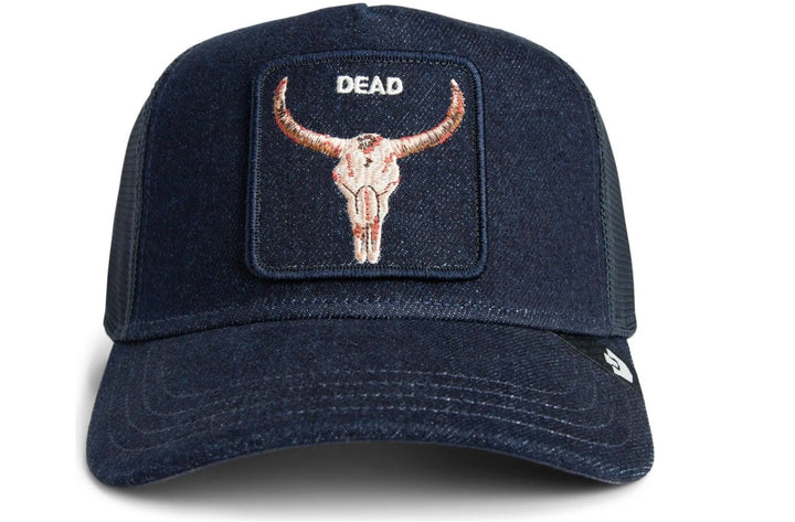 GOORIN BROS Trucker Baseball Cap DEAD Denim