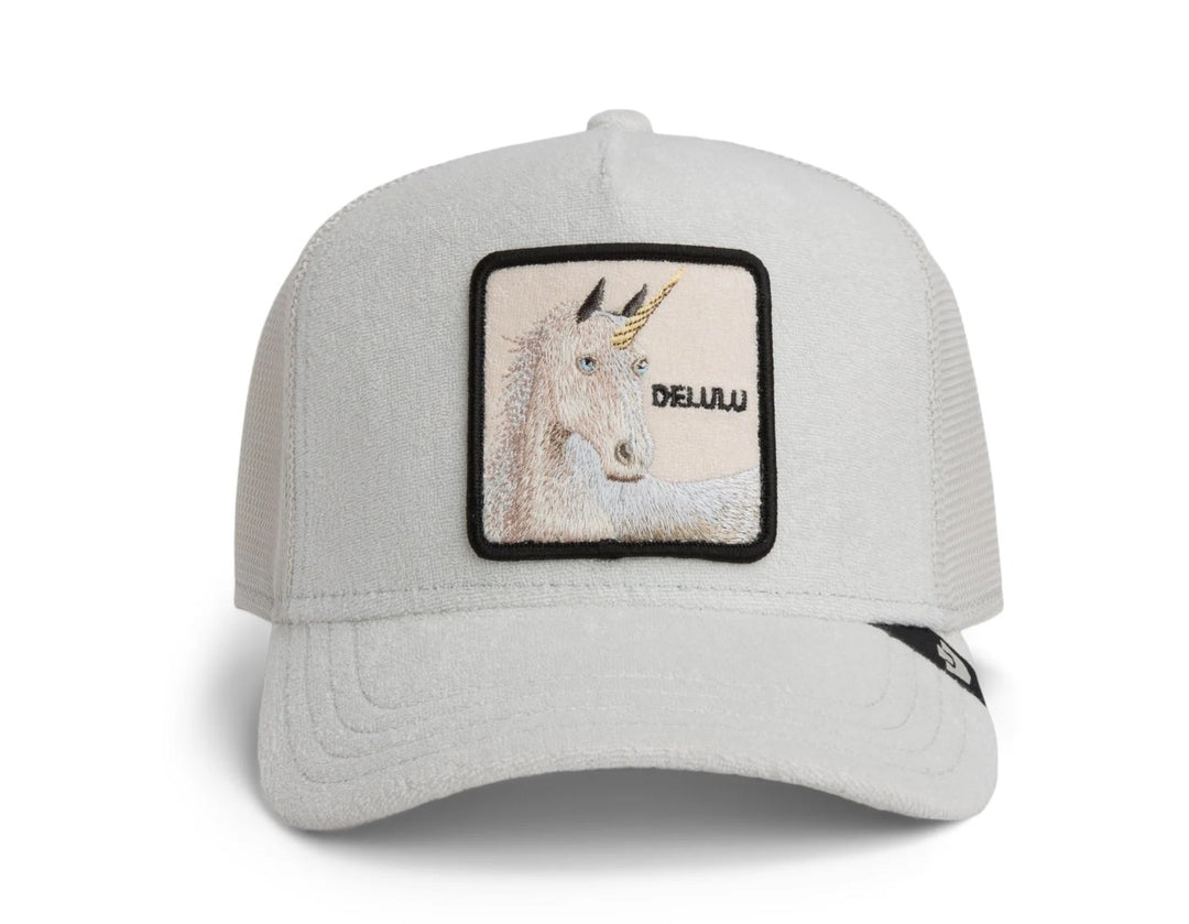 GOORIN BROS Trucker Baseball Cap Terry Cloth DELULU Einhorn