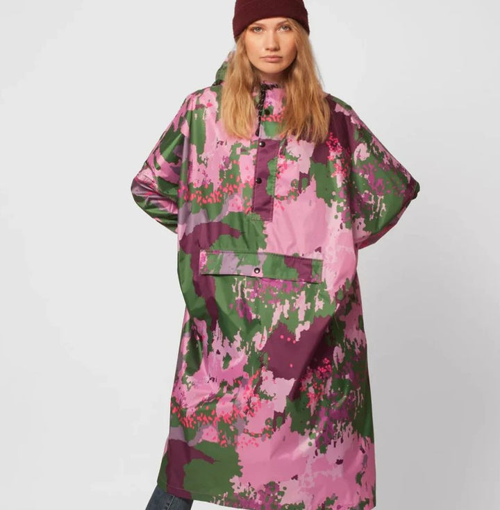 RAIN KISS Poncho Digi Spring