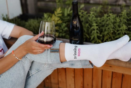 MDMD Socken Drinking Mom