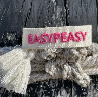STATEMENT ARMBAND aus Stoff EASYPEASY