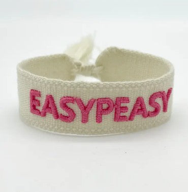 STATEMENT ARMBAND aus Stoff EASYPEASY