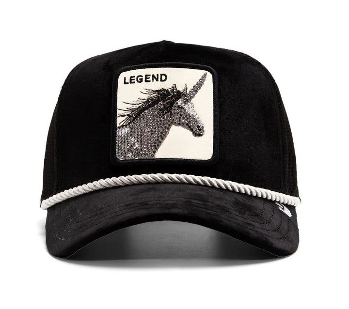 GOORIN BROS Trucker Baseball Cap Glitzer Einhorn LEGEND