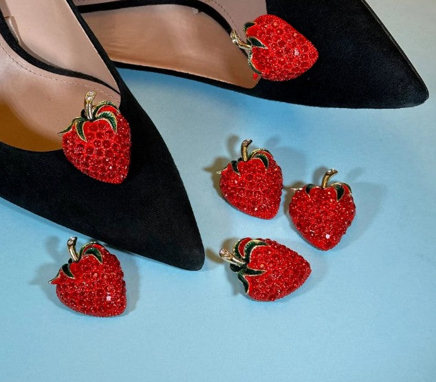 MAXIMONDÄN Schuhclips Strawberry Erdbeere