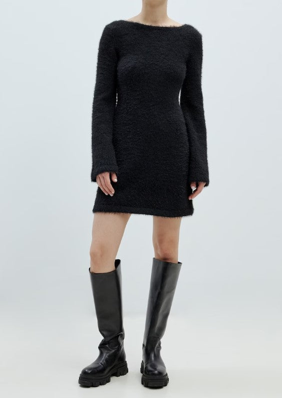 EDITED Strickkleid Felka, Farbe Schwarz
