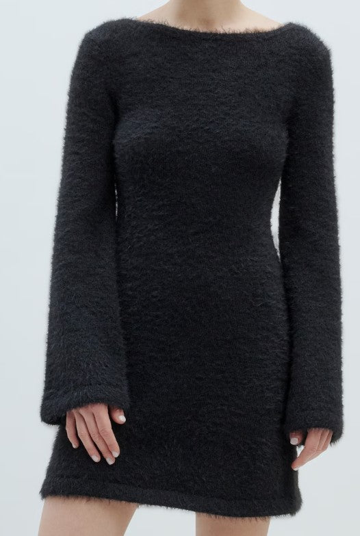 EDITED Strickkleid Felka, Farbe Schwarz