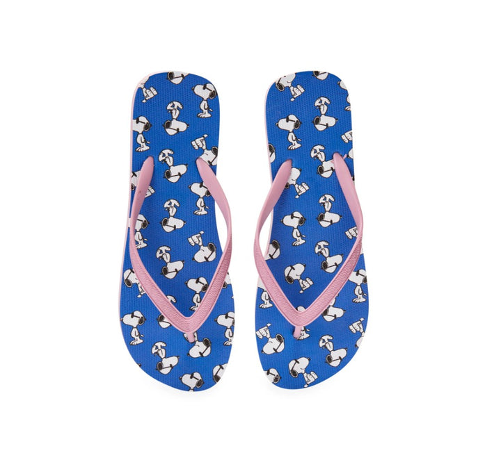 CODELLO Peanuts™ Flip Flops Sandale mit Peanuts™ Snoopy-Motiv