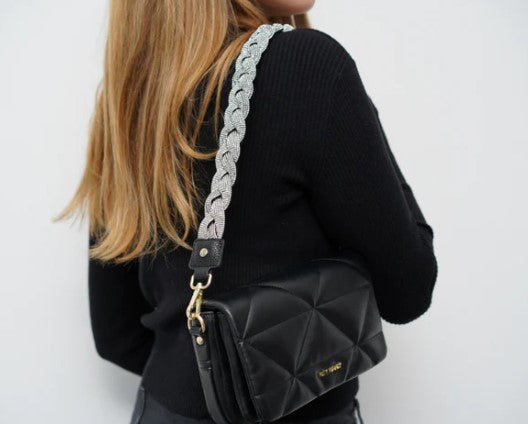 HEY MARLY Strap Glitter Schwarz