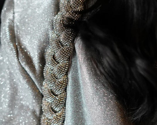 HEY MARLY Strap Glitter Schwarz