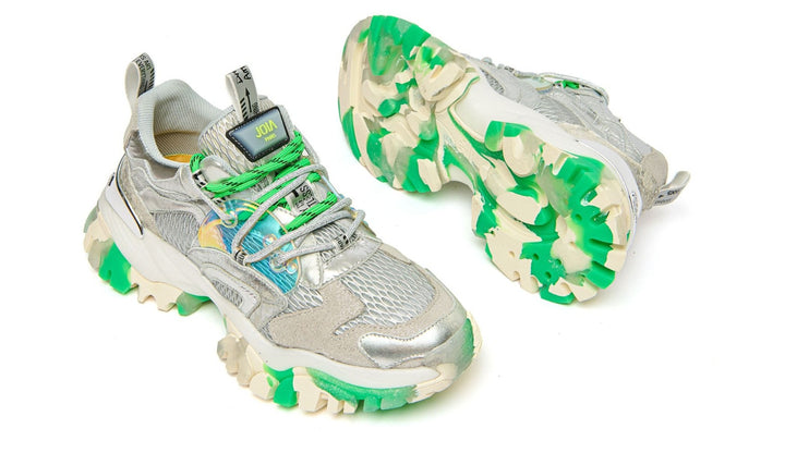 JOIA PARIS Schuhe Sneaker Level Grey Green