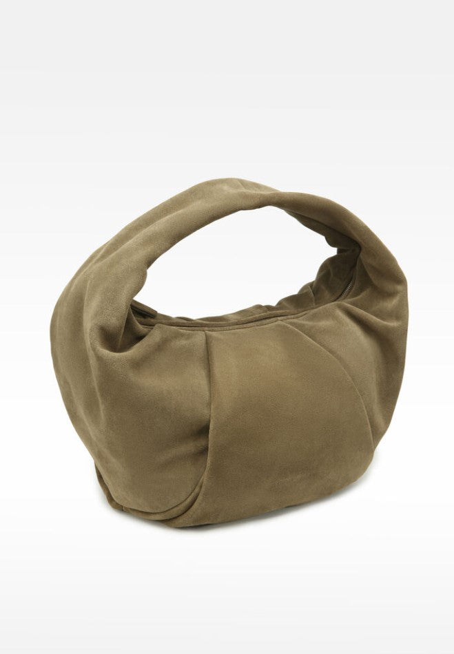 LES VISIONNAIRES Tasche GRETA groß, Farbe Moosgrün / Khaki
