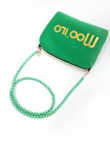 MOO'ILO Handy / Taschenkette, lang, GRÜN